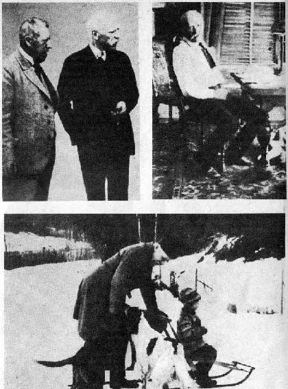 44 Вверху торжественная церемония у гроба в Актовом зале 17 мая 1930 года У - фото 20