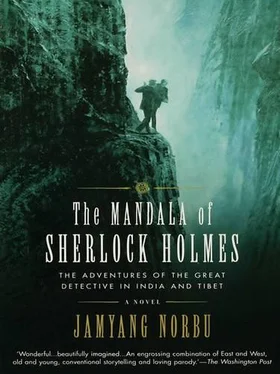 Jamyang Norbu The Mandala of Sherlock Holmes обложка книги