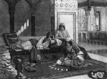Р Эрнст Часы досуга в гареме Около 1900 г Гостиная в гареме Ханский - фото 10