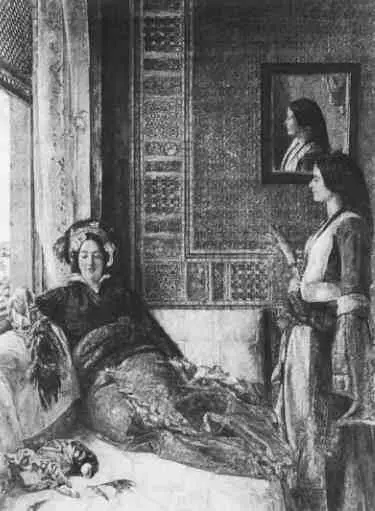 Д Ф Льюис Жизнь в гареме 1857 г Э Делакруа Женщина из Марокко 1832 - фото 20