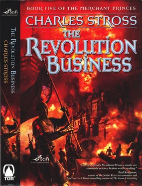 Charles Stross The Revolution Business обложка книги