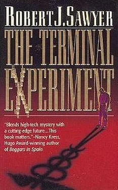 Robert Sawyer The Terminal Experiment обложка книги