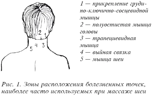 Здесь представлены как общие так и локальные приемы массажа шеи Они могут - фото 240