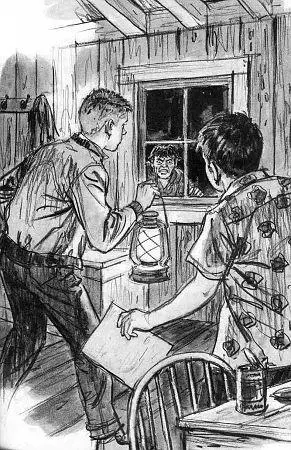 The window was pulled open and the two dark men in the strange white clothes - фото 7