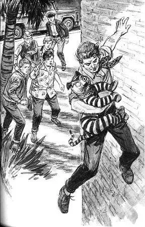 Andy shouted furious Stop you thief The mans head jerked round at Andys - фото 5