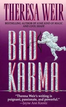 Theresa Weir Bad Karma обложка книги