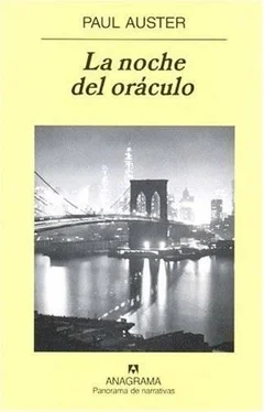 Paul Auster La Noche Del Oráculo обложка книги