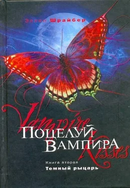 Эллен Шрайбер Поцелуй вампира: Темный рыцарь обложка книги