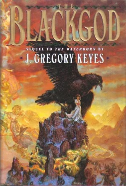 Gregory Keyes The Blackgod обложка книги