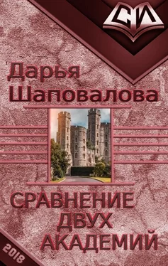 Дарья Шаповалова Сравнение двух академий обложка книги