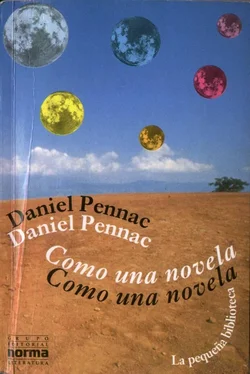 Daniel Pennac Como una novela обложка книги