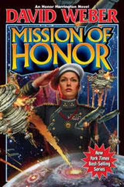 Дэвид Вебер Mission of Honor обложка книги