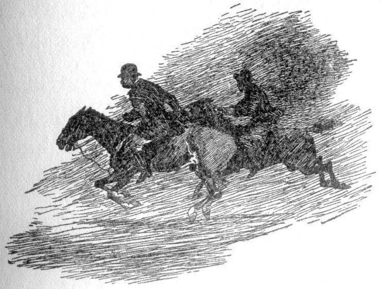 HE HEARD SOMEBODY GALLOPING AFTER HIM The Minister could not help smiling at - фото 13