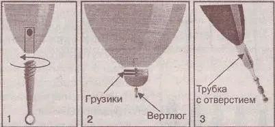 Рис 35 Основные виды килей поплавков с одной точкой крепления 1 полый - фото 37