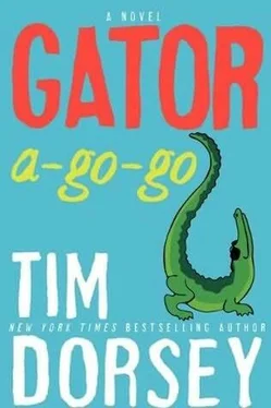 Tim Dorsey Gator A-GO-GO обложка книги