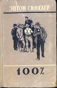 Эптон Синклер 100% [худ. Пинкисевич] обложка книги