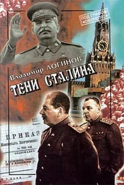 Владимир Логинов Тени Сталина обложка книги