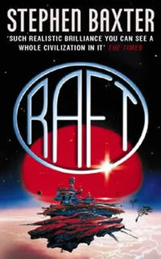 Stephen Baxter Raft обложка книги