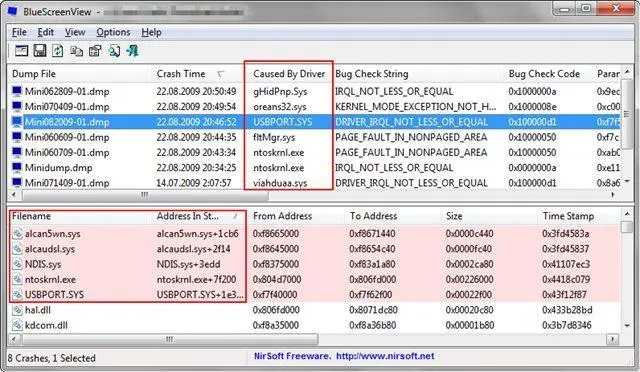 Поиск дампов производится в папке systemrootMinidump также можно настроить - фото 78