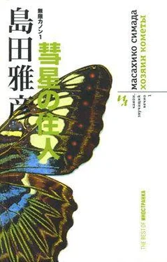 Масахико Симада Хозяин кометы обложка книги