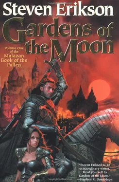 Steven Erikson Gardens of the Moon обложка книги