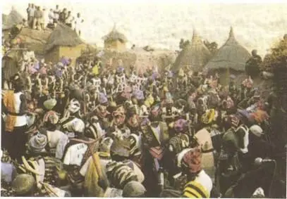 Танцоры на великом празднестве Сиги состоявшемся в Комакане в 1863 г и - фото 17