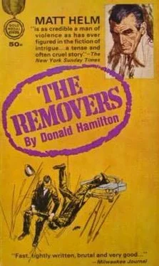 Donald Hamilton The Removers обложка книги