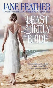 Jane Feather The Least Likely Bride обложка книги