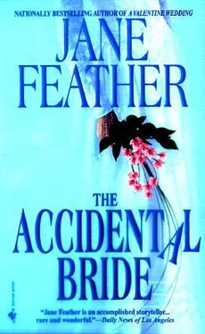 Jane Feather The Accidental Bride обложка книги