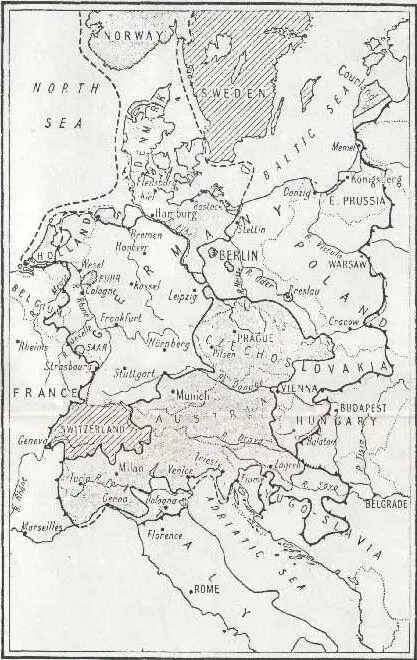 Последняя фаза 2й Мировой войны Линии фронта 12го января 1945 г Территория - фото 48