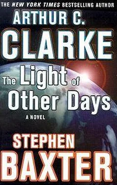 Arthur Clarke The Light of Other Days обложка книги