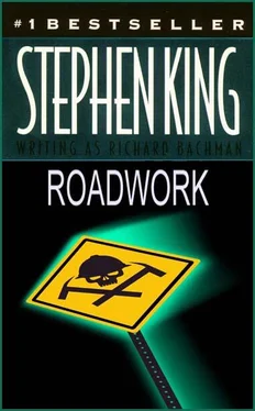 Stephen King Roadwork обложка книги