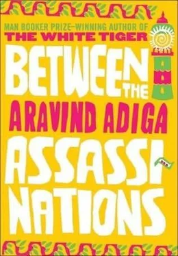 Aravind Adiga Between the Assassinations обложка книги