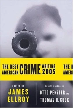 James Ellroy The Best American Crime Writing 2005 обложка книги