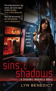 Lyn Benedict Sins & Shadows обложка книги