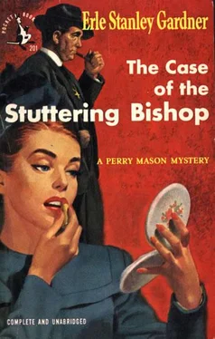 Erle Gardner he Case of the Stuttering Bishop обложка книги