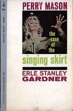 Erle Gardner The Case of the Singing Skirt обложка книги