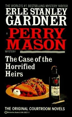 Erle Gardner The Case of the Horrified Heirs обложка книги