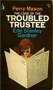 Erle Gardner The Case of the Troubled Trustee обложка книги