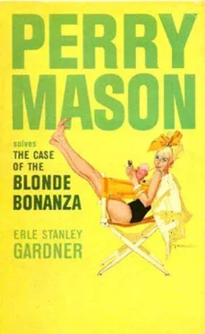 Erle Gardner The Case of the Blonde Bonanza обложка книги