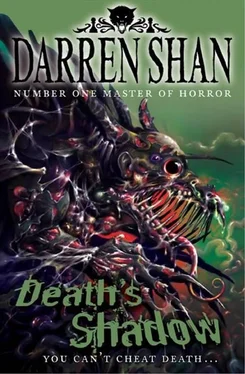 Darren Shan Death's Shadow обложка книги