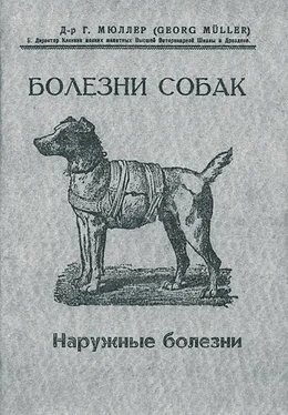 Георг Мюллер Болезни собак. Краткое руководство. Наружные болезни обложка книги