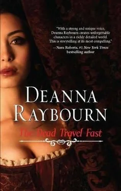 Deanna Raybourn The Dead Travel Fast обложка книги