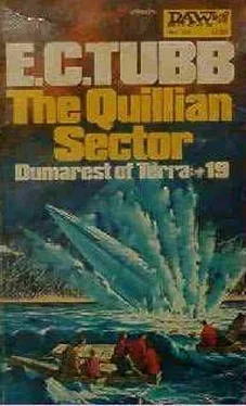 E.C Tubb The Quillian Sector обложка книги