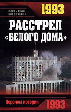 Александр Островский 1993. Расстрел «Белого дома» обложка книги