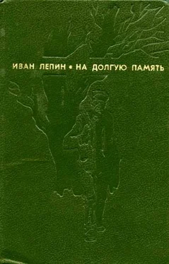 Иван Лепин На долгую память обложка книги