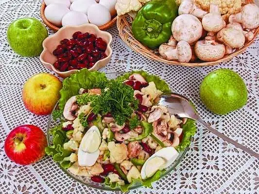 Продукты На 1 порцию 30 г шампиньонов 50 г цветной капусты 1 яйцо 12 - фото 15