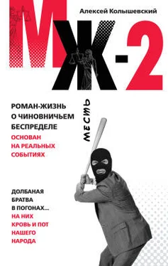 Алексей Колышевский МЖ-2. Роман о чиновничьем беспределе обложка книги