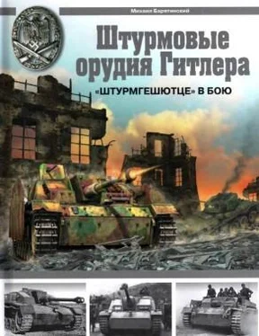 Михаил Барятинский «Штурмгешютце» в бою обложка книги