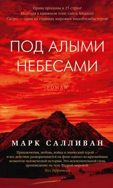 Марк Салливан Под алыми небесами обложка книги